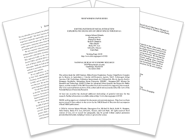 Shifting Patterns Report Cover